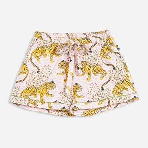 PRINTFRESH Bagheera Blush Pajama Shorts with pockets Size Medium